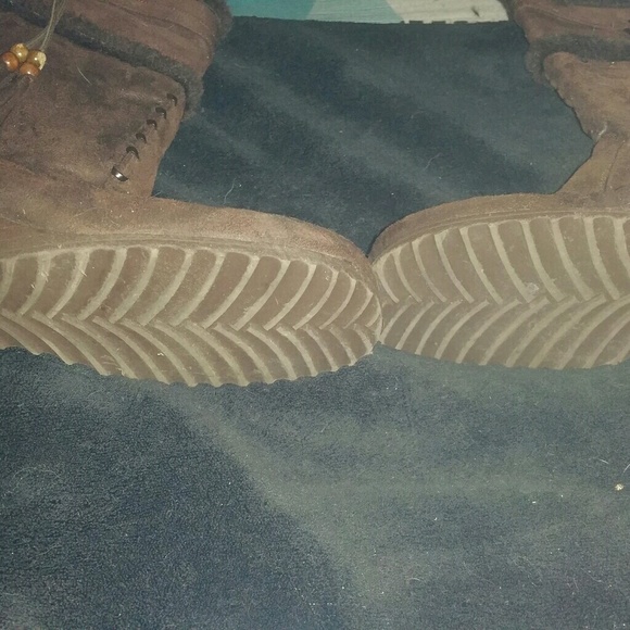 Suede Brown Boots - Picture 3 of 4